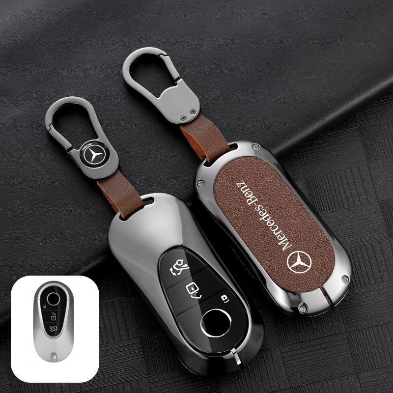 2025 Neue Auto Schlüsselhülle Abdeckung Schlüsselanhänger für Mercedes Benz 2022 C S-Klasse W206 W223 S350 C260 C300 S400 S450 S500 Schutz Auto Acc
