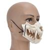 Scary Mask Halloween Mask Skull Mask Latex  Tooth Type  Waterproof Adjustable Scary Mask for Party Festival Theater