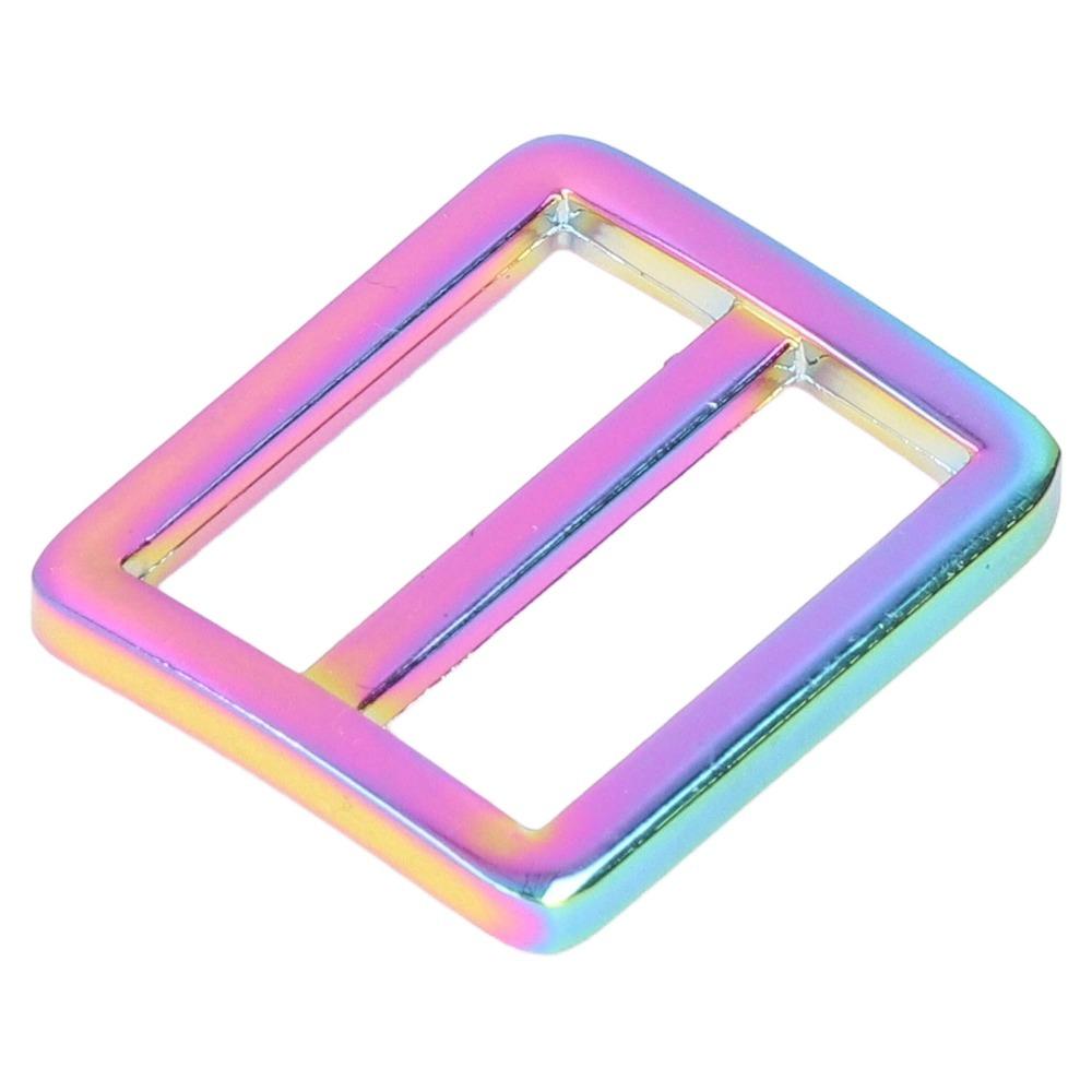 10pcs Durable Metal Metal Slide Buckle Wear Resistant Adjustable Buckle DIY Project