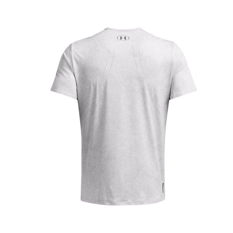 Under Armour Vanish Elite Vent Solid Comfortable Crew Neck Running Training Short Sleeve T-Shirt Men Tops Haze-Gray 1383669-014