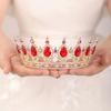 Baroque Crystal Round Tiaras And Crowns Headband For Women Party Bridal Wedding Hair Accessories Jewelry Crown Tiara Headband
