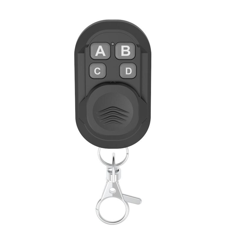 EV1527 433MHz RF 4-Button Fixed Code Learning Remote Control