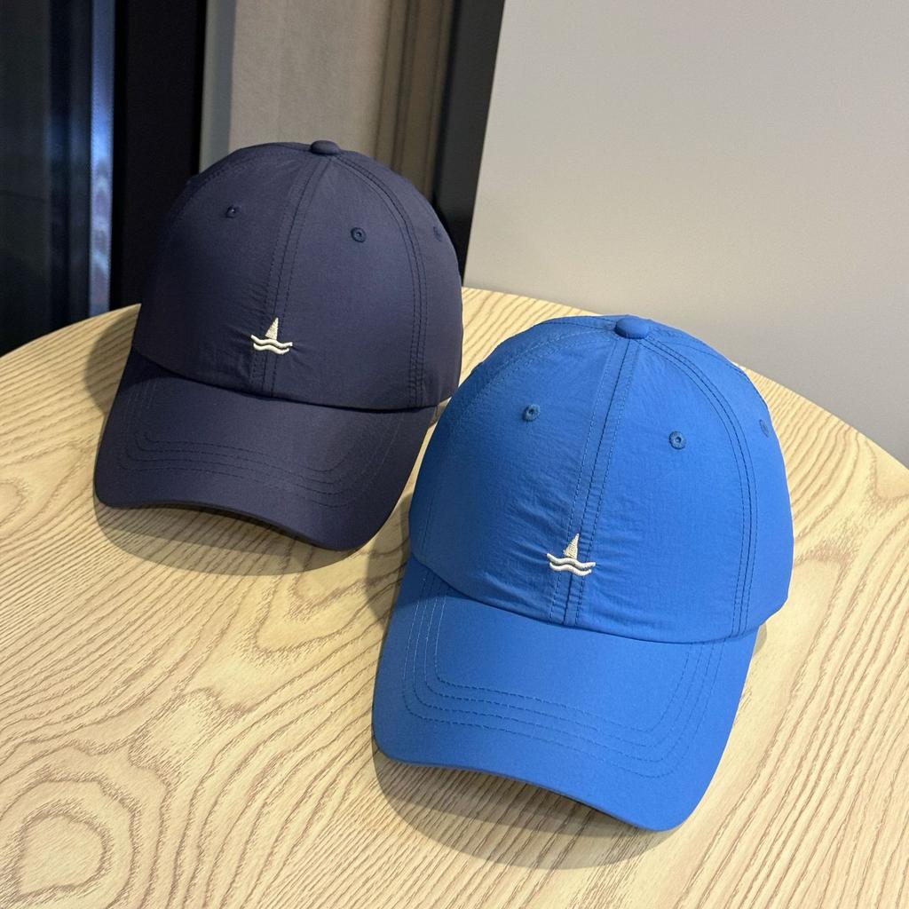 Light and Breathable Waterproof Quick-drying Baseball Cap for Women, Wide Brim for Spring and Autumn, Small Face, Deep Top, Versatile Cap for Men