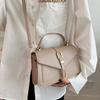An Elegant Women'S Crossbody Bag, Suitable for Women And Men, Single-Color Crossbody Bag, Adjustable Shoulder Strap, Zipper Closure