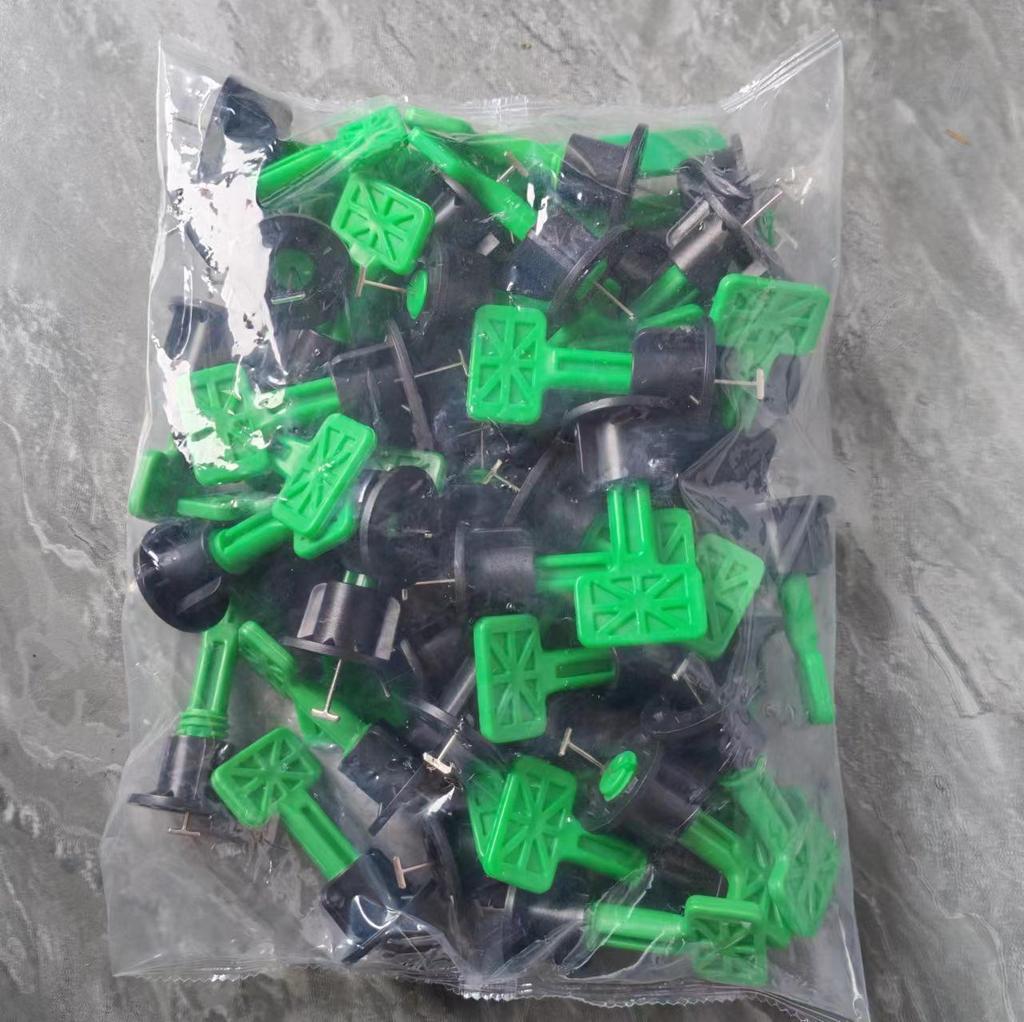Tile Leveling Tool: Floor Tile Cross Spacer & Positioning Device with Steel Needle