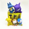 Highquality Pvc Mini Figures Sleepy Pikachu And Snorlax Toys