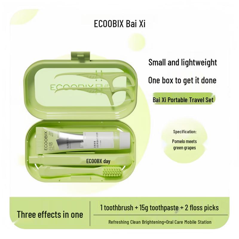 Baixi Pomelo & Green Grape Travel Oral Care Kit
