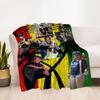 Bob Marley Reggae Legend Blanket Soft Warm Cozy Perfect For Seaside Bed Livingroom For All Seasons Playful Design