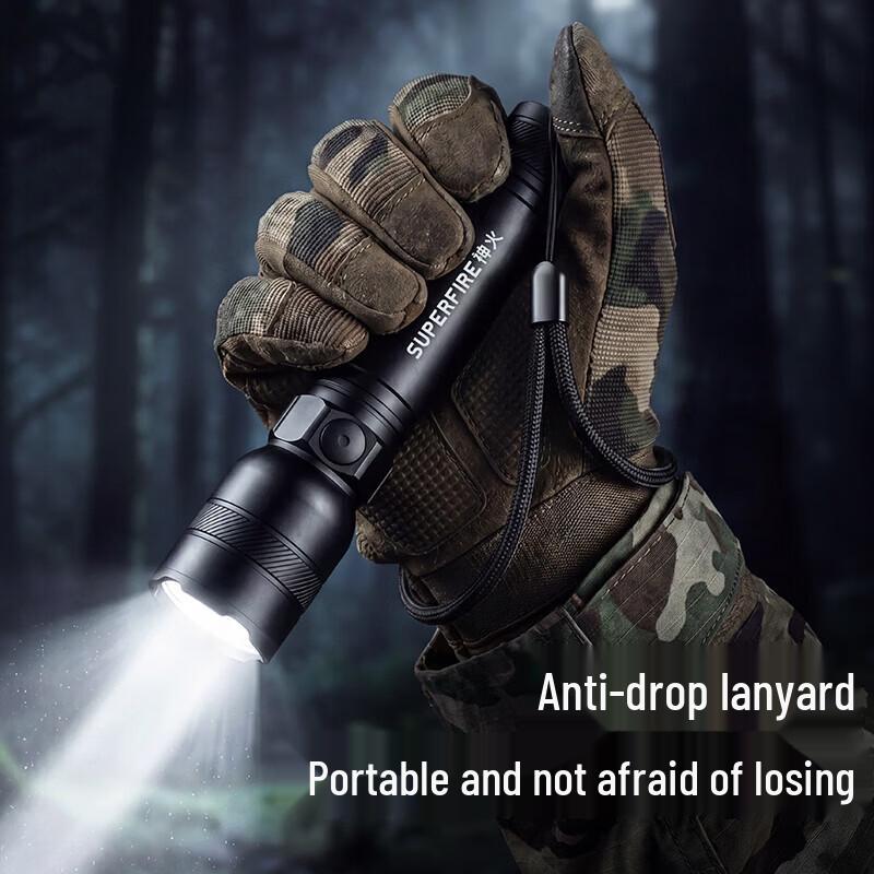 SupFire A21 Rechargeable LED Flashlight