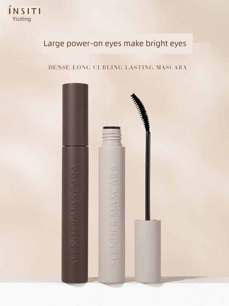 Yishiting Fox Moon Yingqiao Mascara Waterproof Slim Model Curling Anti-Smudge Lengthening Lasting Hair-Styling