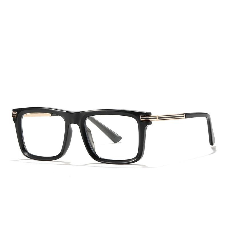 

New Style Brand Design Large Square Metal Material Glasses Frame Hyperopia Prescription Lenses Photochromic Lens Anti Blue Light Reading Presbyopia 0