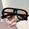 Oversized Aviator Internet Beroemdheid Zonnebrillen: Europese/Amerikaanse Stijl, Hip Hop Persoonlijkheid, High-End Gevoel voor Vrouwen