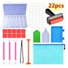 22Pcs Rhinestone Painting Drawing Tool Kit Safe Beautiful Decorating Rhinestone Painting Embroider Set