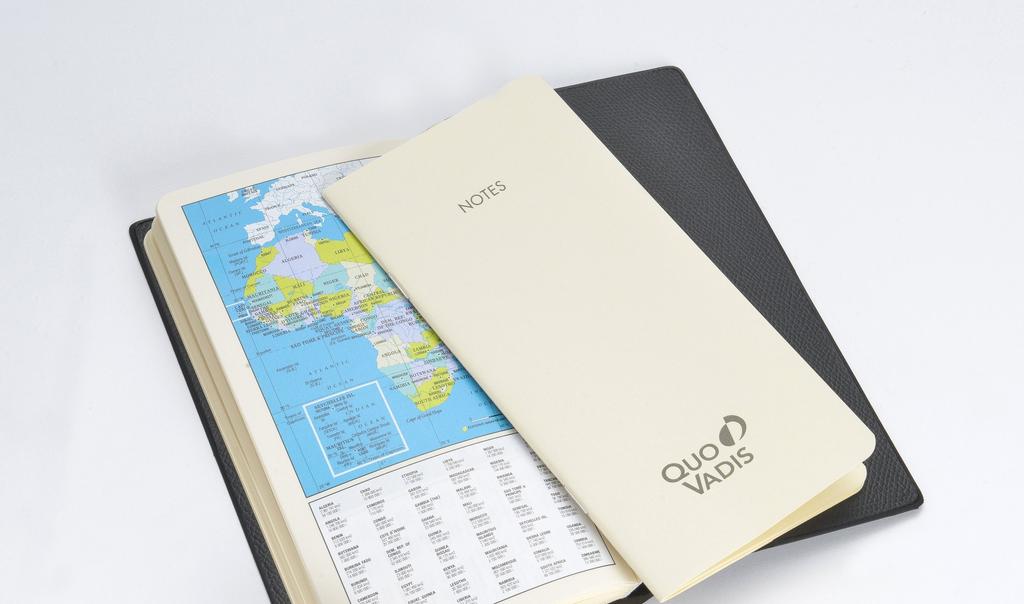 Quo Vadis 2026 Edition Italnote/Ampara Planner Diary (Weekly Left, Starting December 2025, Slim Size 17 x 8.8cm, French Edition) Red (qv28401rd)