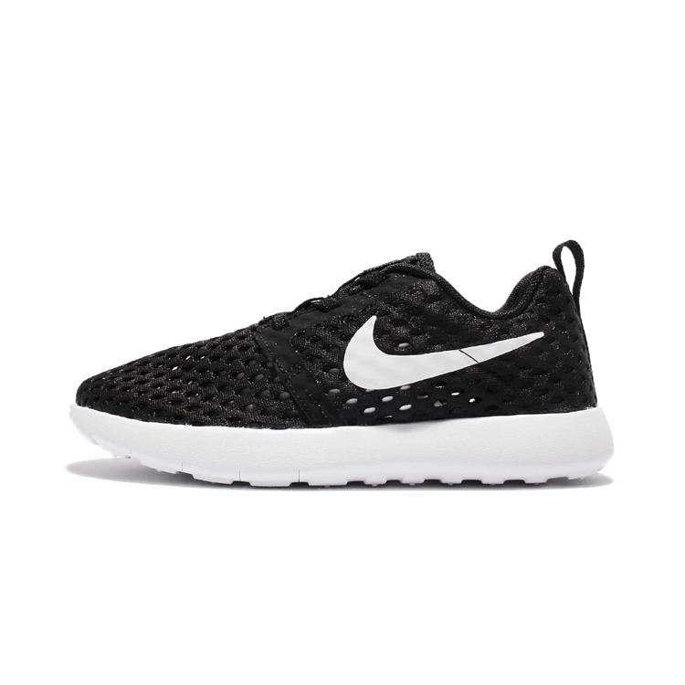 New Nike Roshe One Flight Weight Low Top Kids' Running Shoes Black White Children Aged 3 7 Years Old 819690-008