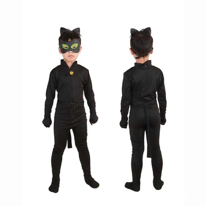 Lieveheersbeestje Reddy Kostuum Zwarte Kat Noel Halloween Lieveheersbeestje Meisje Jumpsuit
