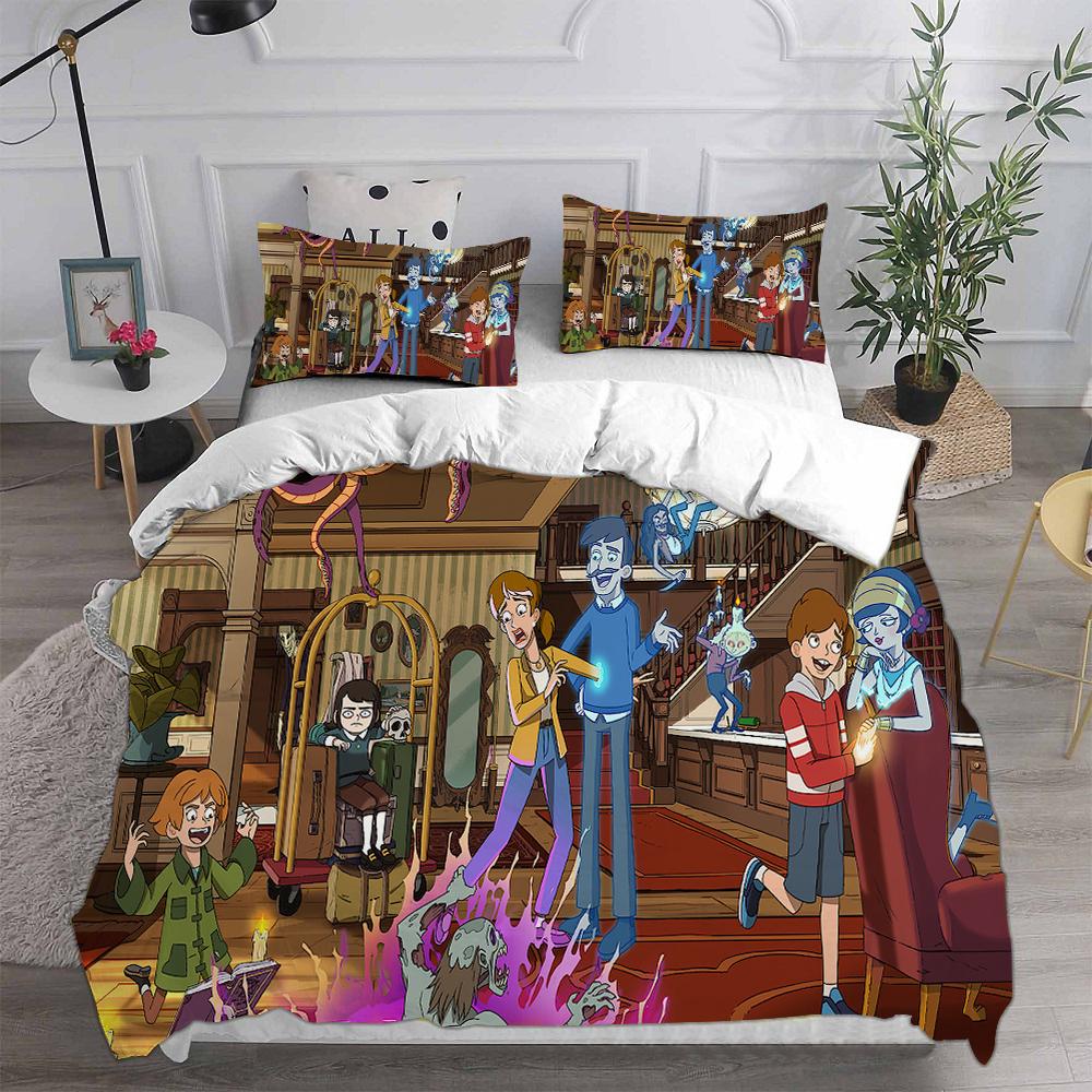 Haunted El Season 1 Bedding Sets Eu Single Comforter Quilt Bed Cover Duvet Cover Pillow Case 2-3 Pieces Sets Kids Adult Size