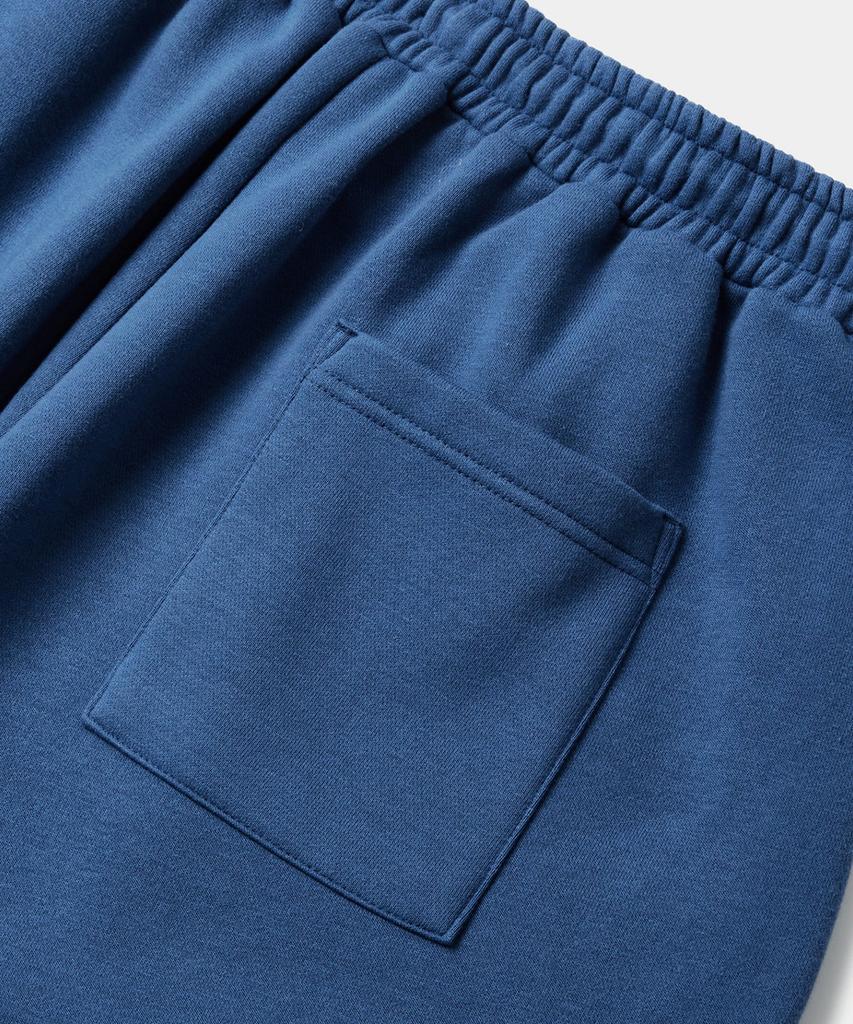 COLUMBIA UNIVERSITY Cu Big Script Fleece Wide Seatpants French Blue