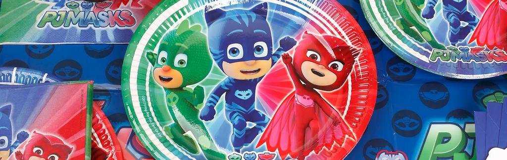 Paper Hats "Pj Masks", 6 Pcs.