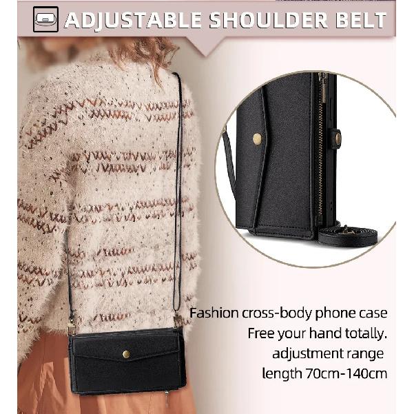 Flip Cover PU Leather Zipper Wallet Phone Case For OnePlus Turbo ACE 6T 6 6V 15 15R 5G Solid Color Multi-Functional Plain Bags