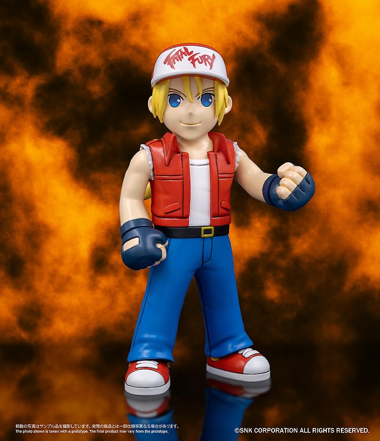 EMBER TOYS THE KING OF FIGHTERS R 2 Chibi Creature Terry Bogard Painted Soft Vinyl Figure Non-Scale