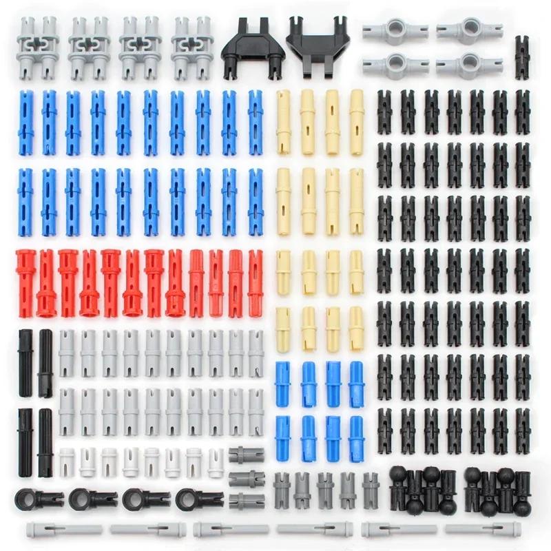 Non-Toxic Moc Building Blocks Technical Parts Pin Liftarm Studless Beam Axle Plug Connector Panel Gear Compatible Intellectual Toy