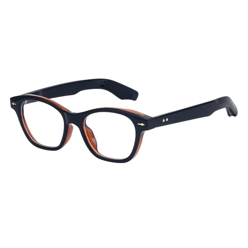 JYL TS Men's Cat-Eye Optical - Retro Anti-Blue Light Plain Frames ZS-98153