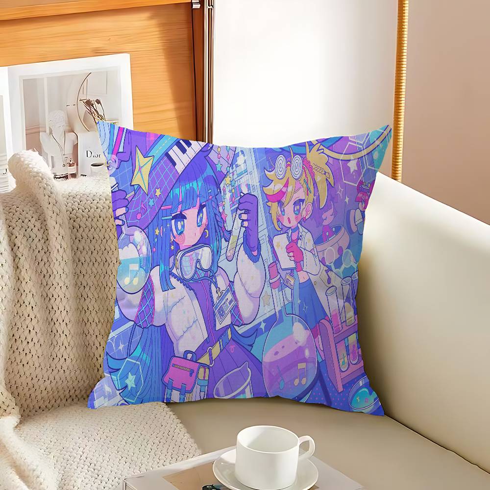 Anime Muse Dash Maple Design Cushion Cover Happy Autumn Harvest Decor Holiday Decorati Pillow Cover
