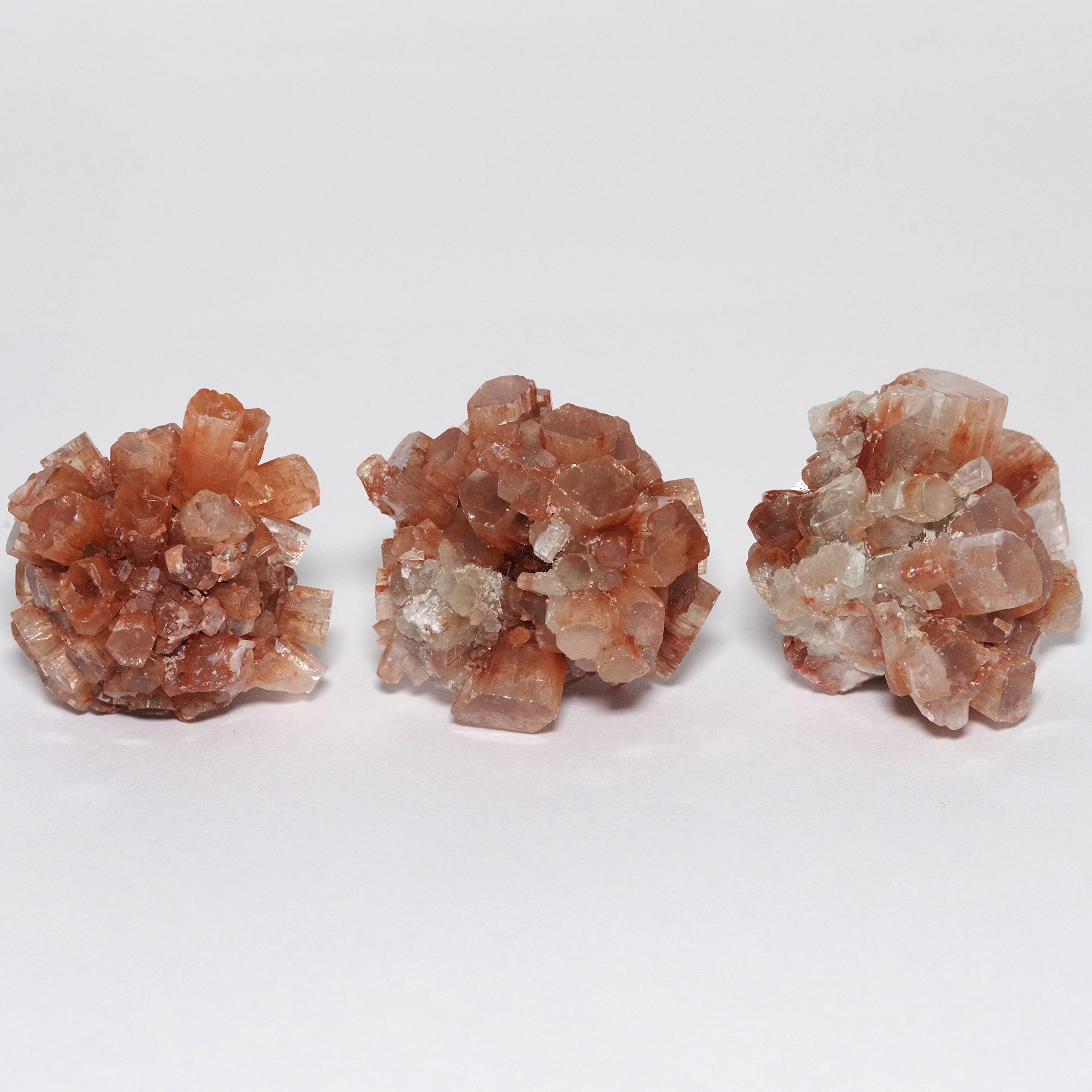 stone Natural mineral Aragonite from Morocco Crystal 3 pieces [N2 Natural] (Aragonite) - Tazouta, / (Raw stone [approx. 75g])