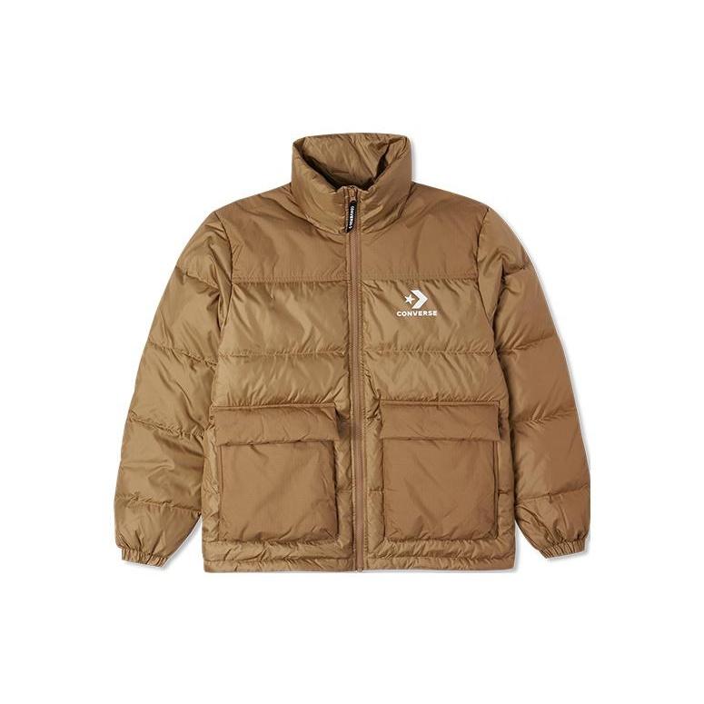 Converse Star Chevron Down Jacket Asia Sizing Brown Men s 10023755-A02 L