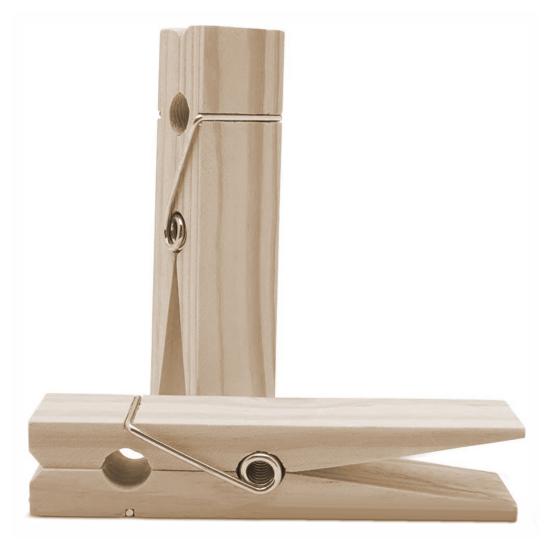 Klip na osušku Dřevěný kolíček na prádlo Tvar Věšák na ručníky Rustikální Nástěnný Dekorativní věšák do koupelny, na prádlo, na ručníky, na oblečení