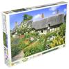 Epoch Very Small Pieces Jigsaw Puzzle Flower Garden Beautiful Gardens of the World Anne Hathaway's Flower Garden 50×75cm Adhesive Spatula Ticket