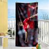 Manchester Player Portrait Beach Towel Quick-Dry Soft Microfiber Comfortable Lightweight