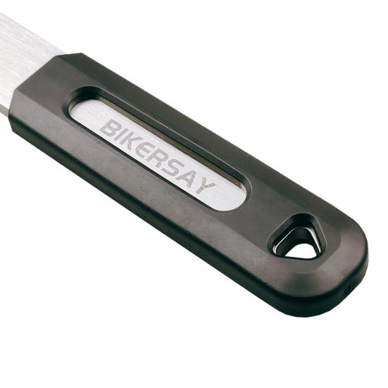 Bicycle Wrench Quenching Treatment Compact Stainless Steel Multifunctional Pedal Repair Wrench for Outdoor