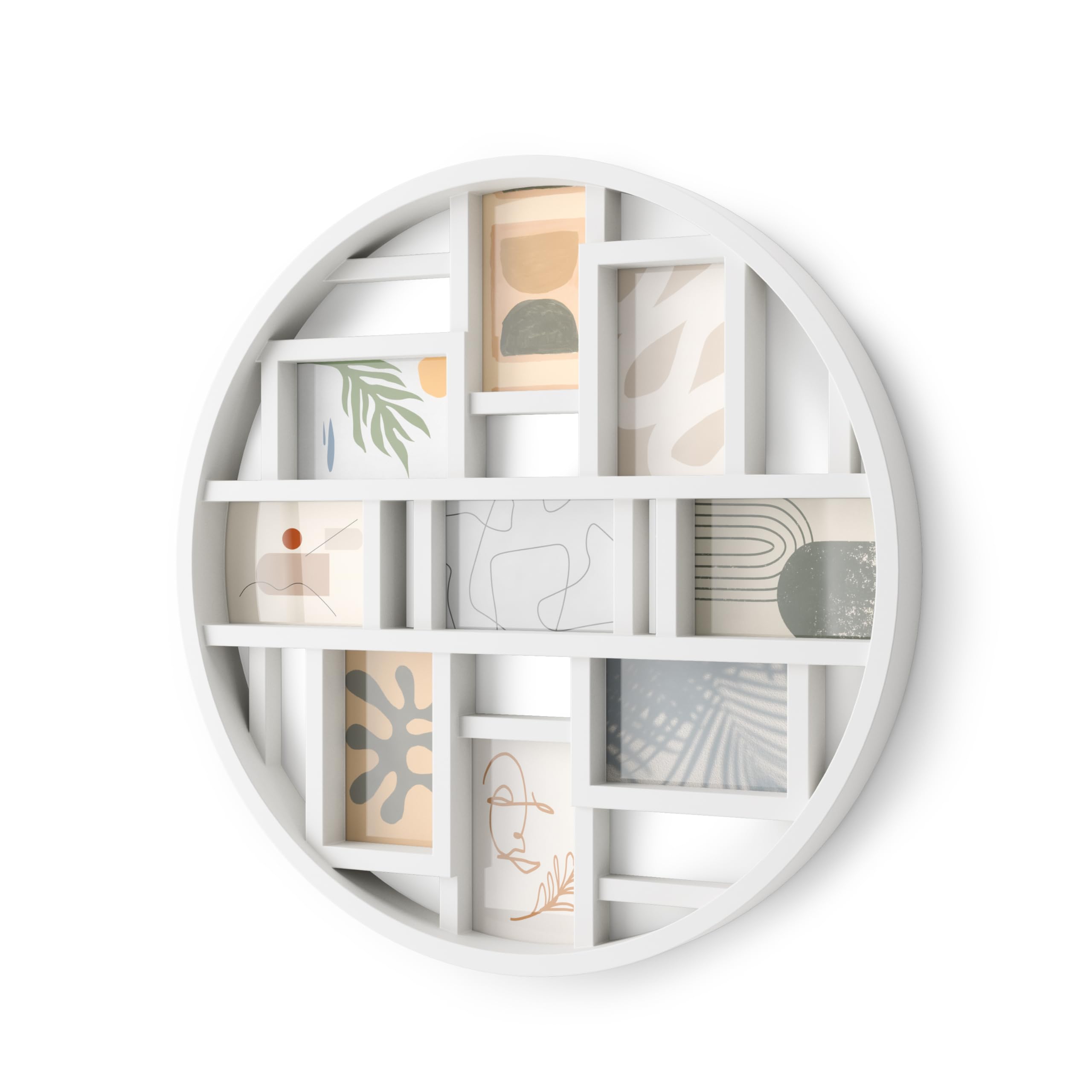 

LUNA Photo Photo Display [umbra] Frame, White, Multi-9 Sides, белый