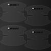 8Pcs Transparent Car Door Handle Bowl Anti Scratch Protective 3D Sticker For Renault Dacia Koleos Clio Laguna 2 Megane 2 3 Duster Logan
