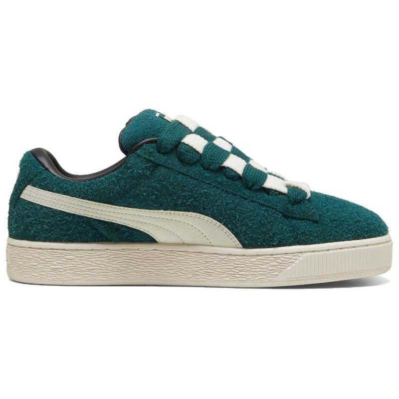 Puma XL Jackhammer Unisex Green Low Top Sneakers Comfortable Versatile Thin Sole Wear Resistant 398932-01