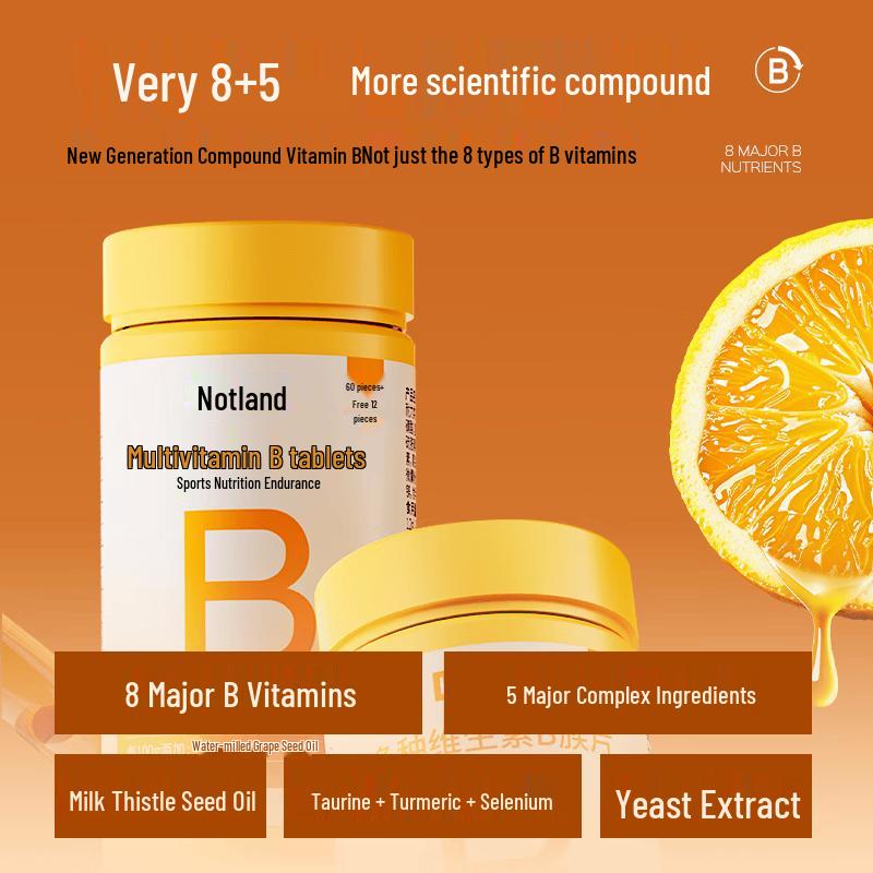Nutrland Vitamin B Complex Tablets