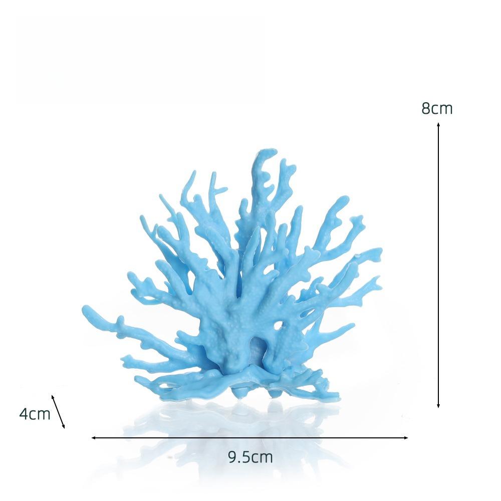 1pcs Artificial Coral, PVC Imitation Coral Reef Decoration, Artificial Aquarium Decoration Coral, Small Fish Tank Decoration Coral