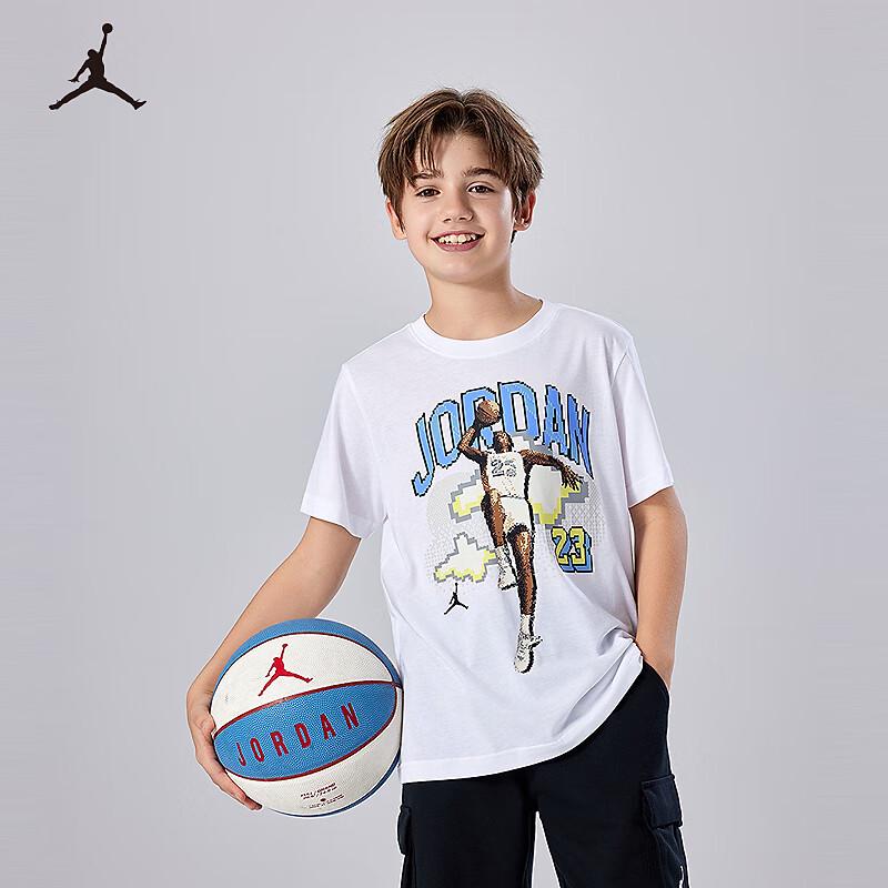 Jordan AJ Boys  #23 Print Short-Sleeve T-Shirt 140