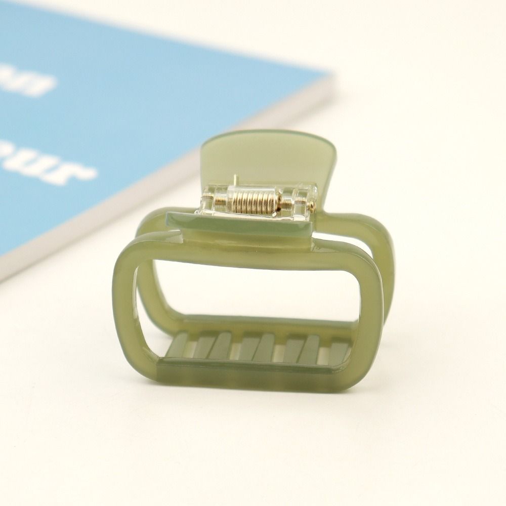 Haar-Greifklammer Acetat-Haarspangen Essigsäure Quadratische Haarspangen Retro Mini-Haarklammer Kopfschmuck