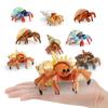Simulation Marine Animal Pvc Hermit Crabs Sculpture For Kids Learning And Decorative Collection