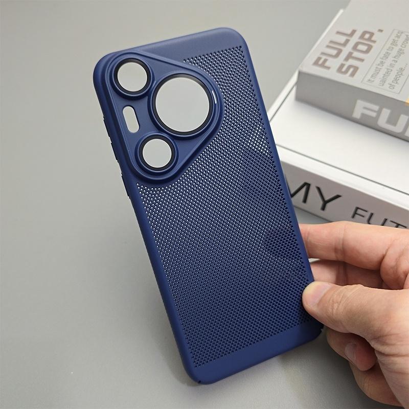 Huawei Pura 80 70 Ultra P80 P70 P60 P50 Pro P60Art P50E P40 Glass Lens Protection Cover Cooling Heat Dissipation Phone Case