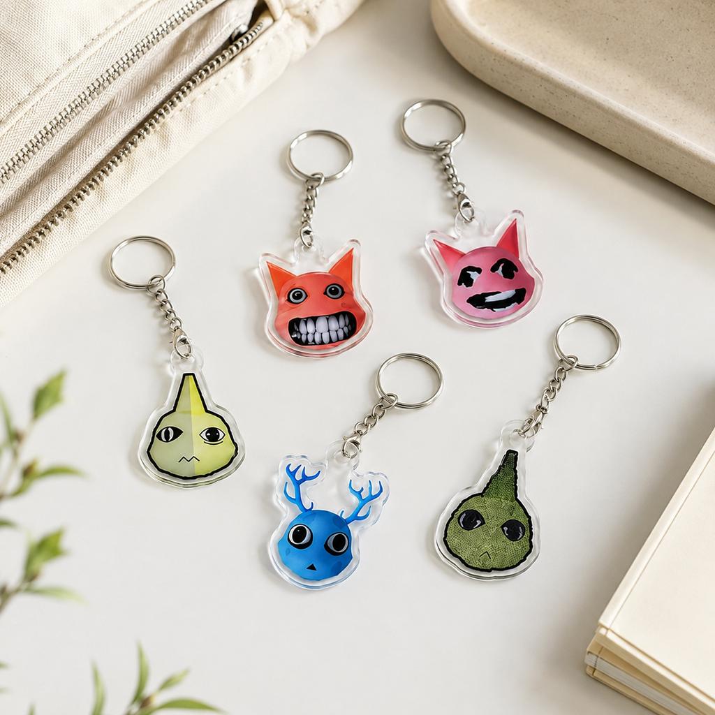 Keychain Pendant Veterinary Clinic Themed Charm for Bags and Backpacks