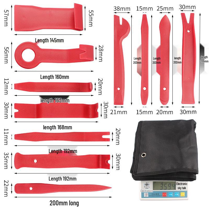 11-Piece Car Audio Removal Tool Set for Interior and Console Disassembly