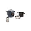 Moulinex Cookeo, Multicooker, 150 Recipes, Fast, 6 L, 6 People, Java Pepper Grey, Ce851hf0