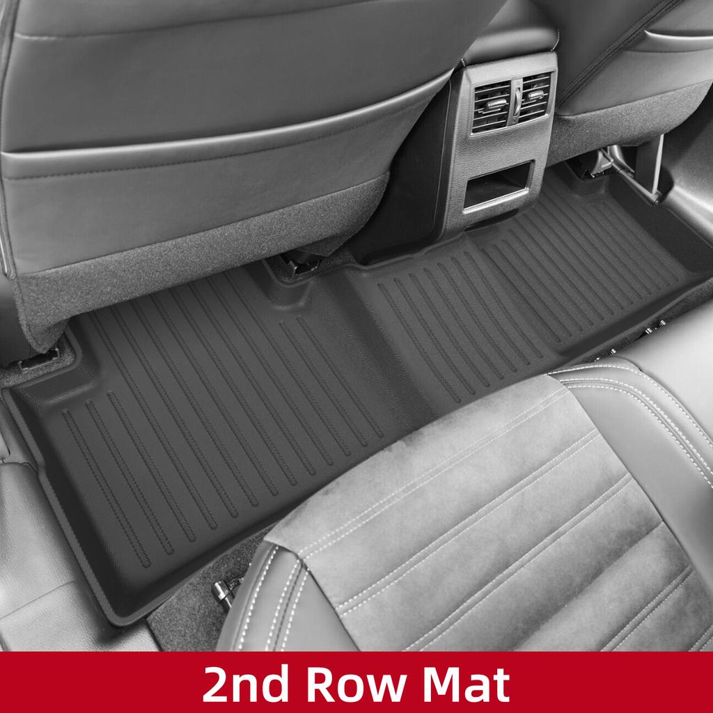 LUCKEASY Right Hand Drive for Mitsubishi Outlander 5Seater GN0W 2023-2024 TPE Car All-weather Floor Mats Trunk Pad Accessories