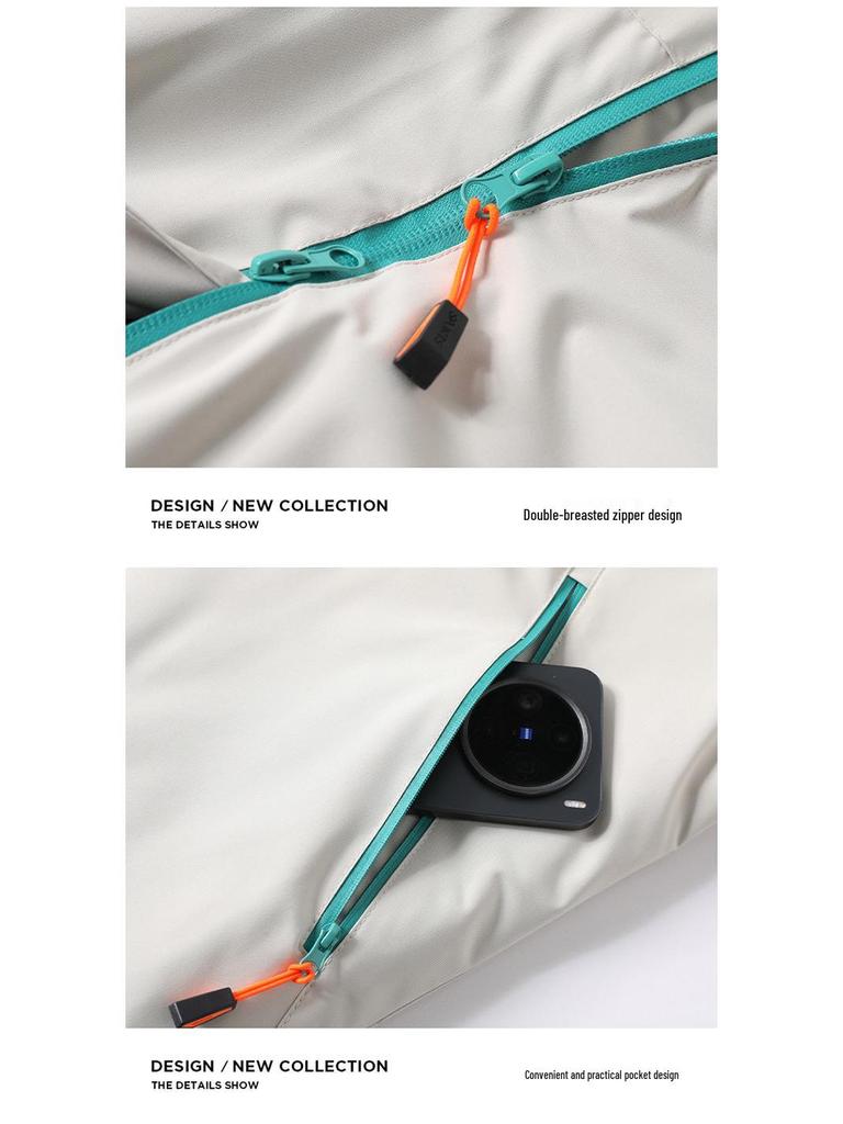 2025 Graphene-Infused Warm Cotton Jacket - Casual, Loose, Windproof, Outdoor Skiing Apparel for Couples