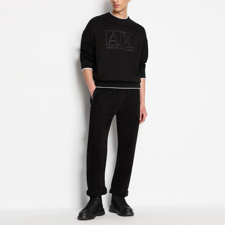 Armani Exchange logo-print cotton sweatshirt 6RZMHJ-ZJDJZ-1510