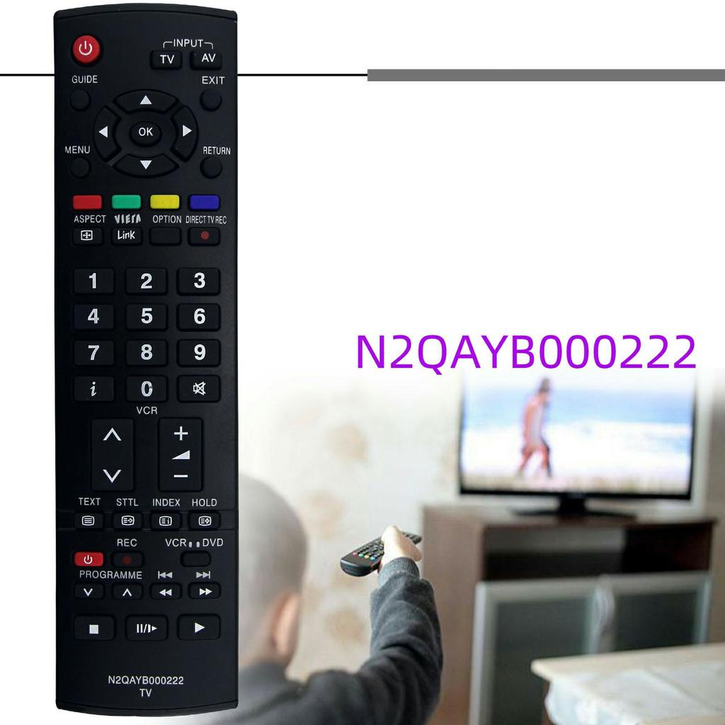 N2QAYB000222 For Panasonic TV Remote Control Replacement Universal 10m Range Wireless Controller